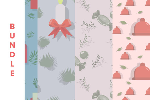 Christmas Bundle Pattern Decorative Art