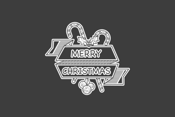Christmas Decorative with Stick Graphics and Crafts