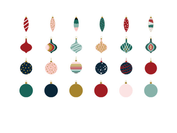 Christmas Tree Toys SVG: Graphics and Illustrations for Branding
