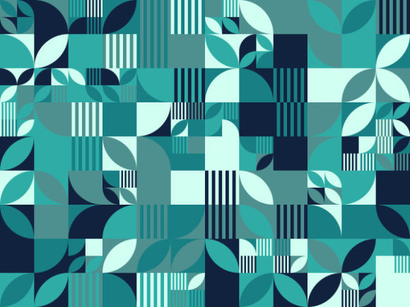 Decorative Abstract Art Graphics and Print Templates