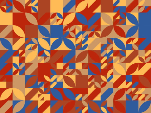 Decorative Bohemian Background: Graphics for Print Templates