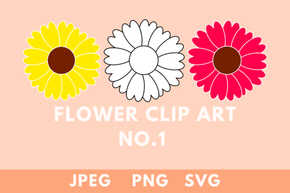 Flower Clip Art: Graphics and Illustrations for Digital Sellers