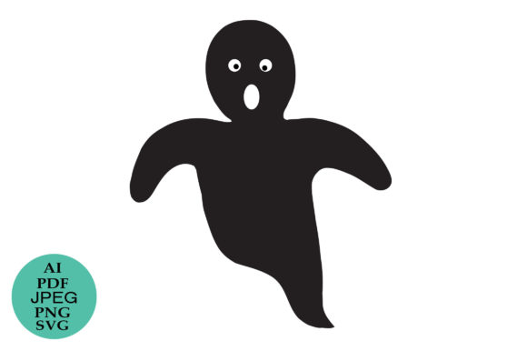 Halloween Creepy Ghost – Graphics & Illustrations