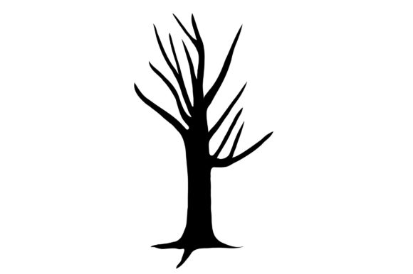 Halloween Creepy Ghost Tree – Graphics & Illustrations