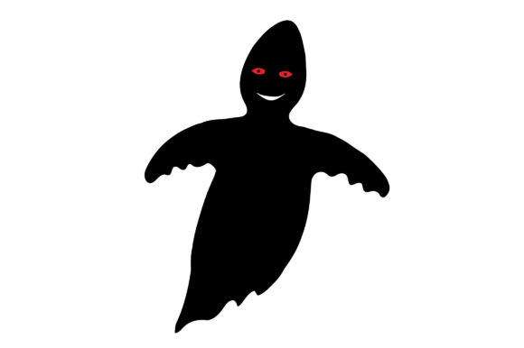 Halloween Scary Ghost Cartoon Graphics
