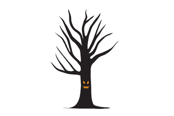 Halloween Scary Tree – Graphics and Illustrations