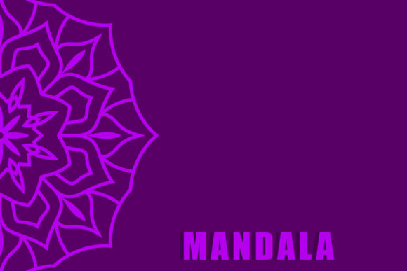 Mandala Background Decorative Flowers