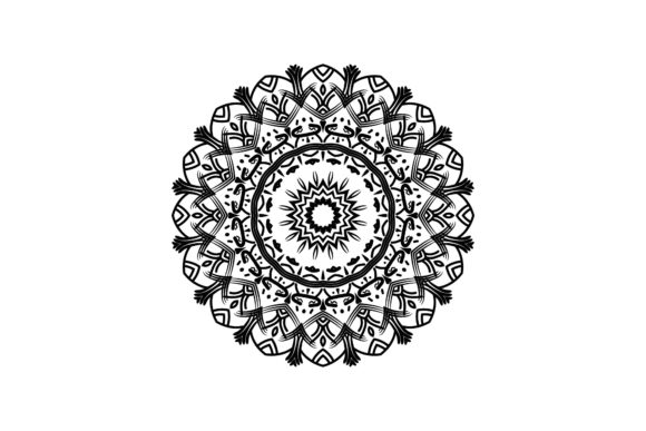 Mandala Pattern Drawing Decorative