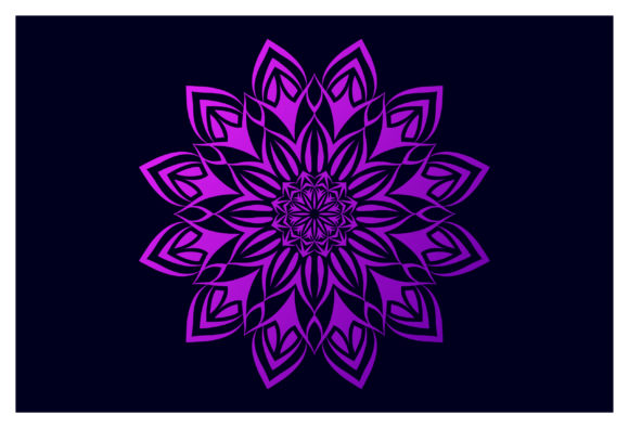 Printable Circular Pattern Mandala Style Graphics