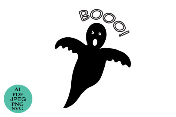 Spooky Halloween Ghost – Graphics and Illustrations
